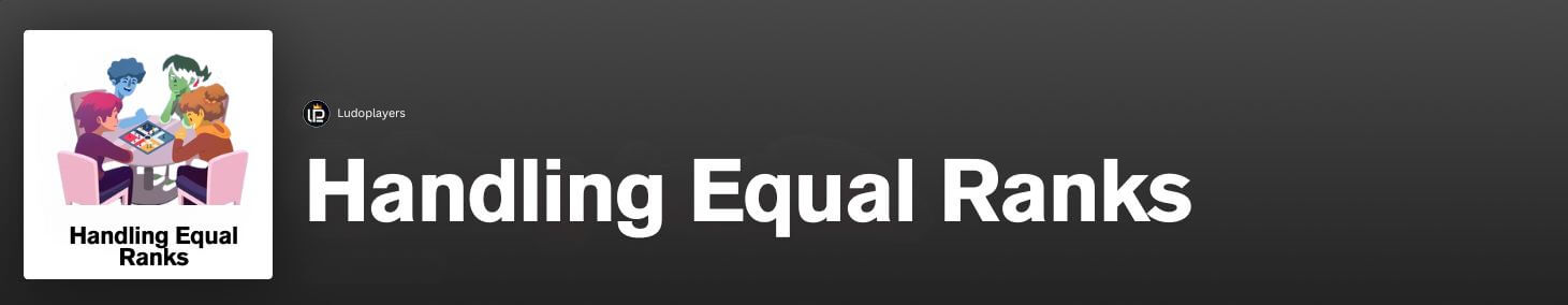 Handling Equal Ranks