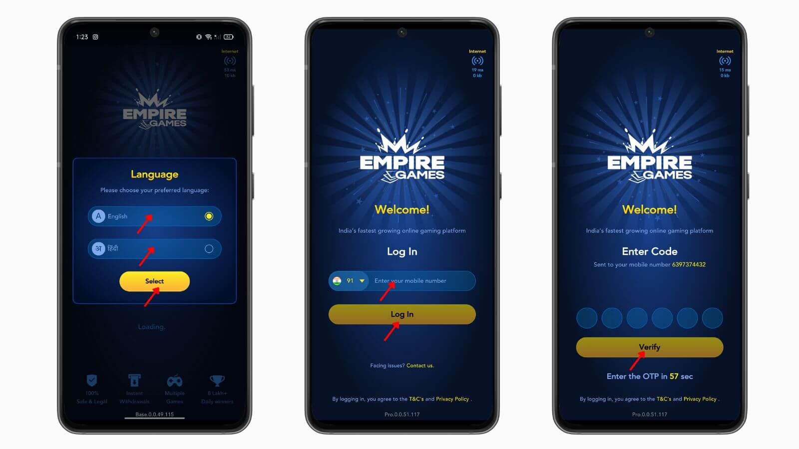 How to Signup, Login & Play on Ludo Empire
