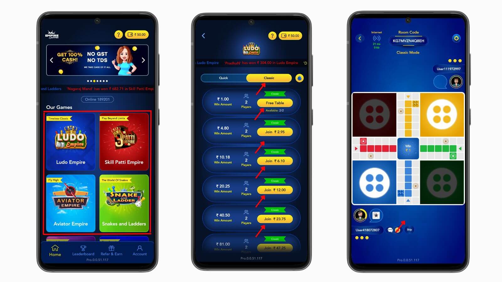 How to Play Ludo on Ludo Empire?