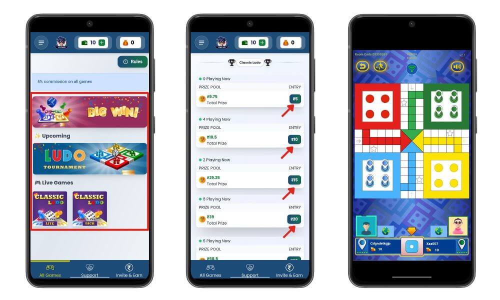 How to Play on Apna Ludo?